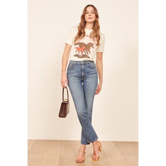 Reformation Denim - Reformation Stevie Ultra High Waist Cigarette Jean